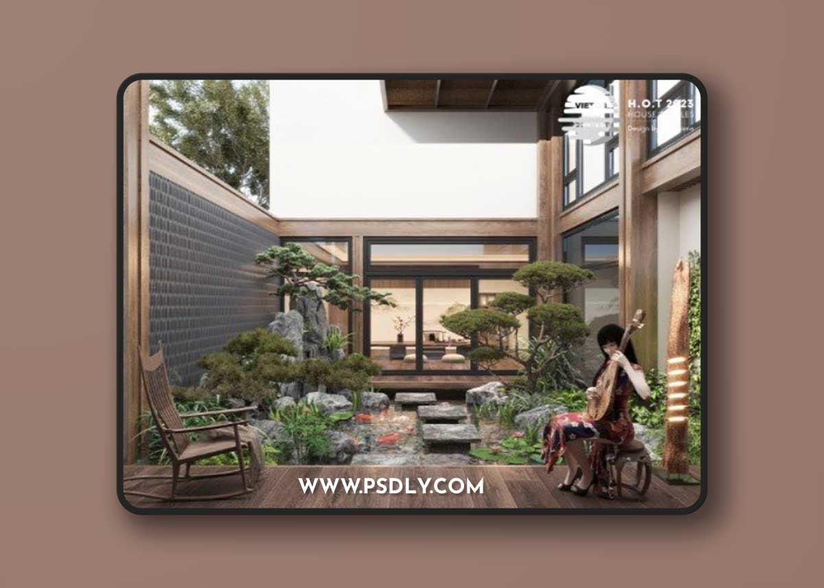 3D Garden Exterior by Hai An