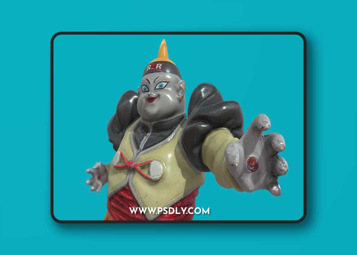 Android 19 (3D-Scan) – 3D Print Model