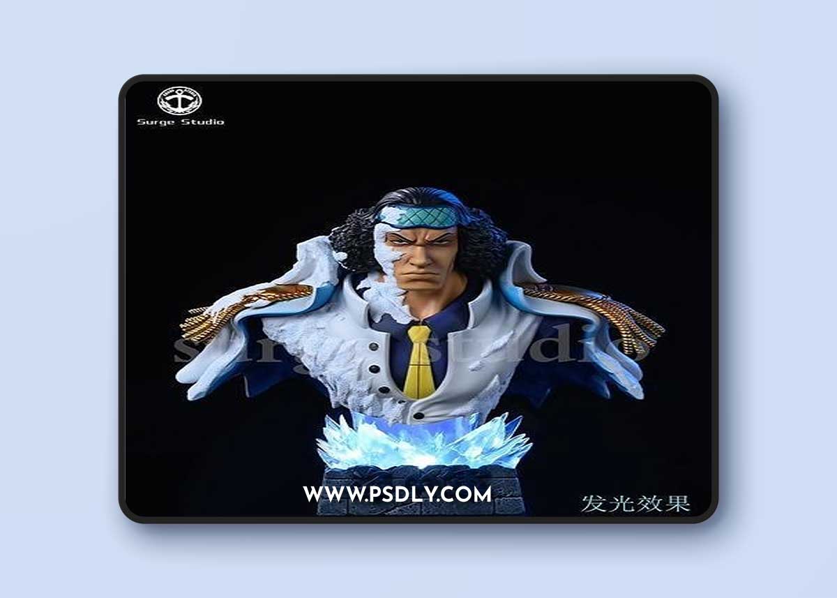 Aokiji One piece Bust – 3D Print Model