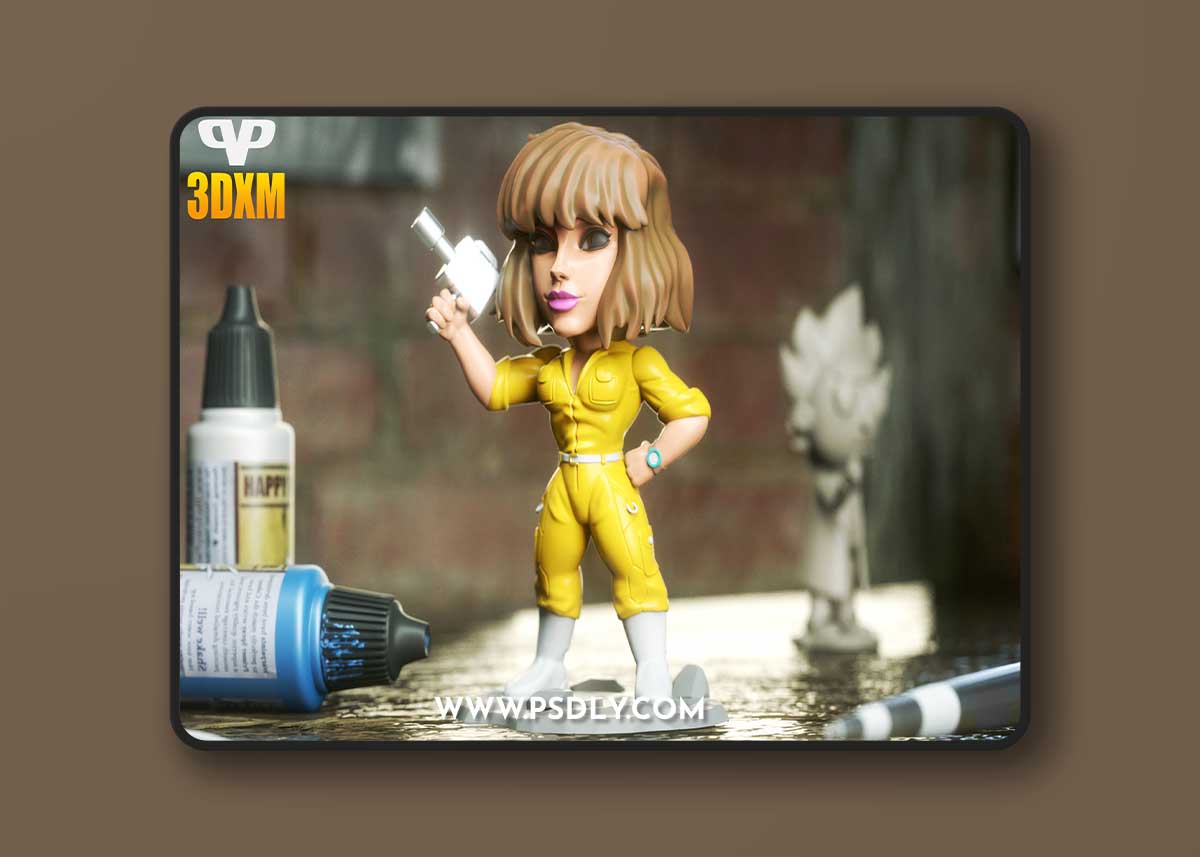 April o Neil Chibi – 3D Print Model