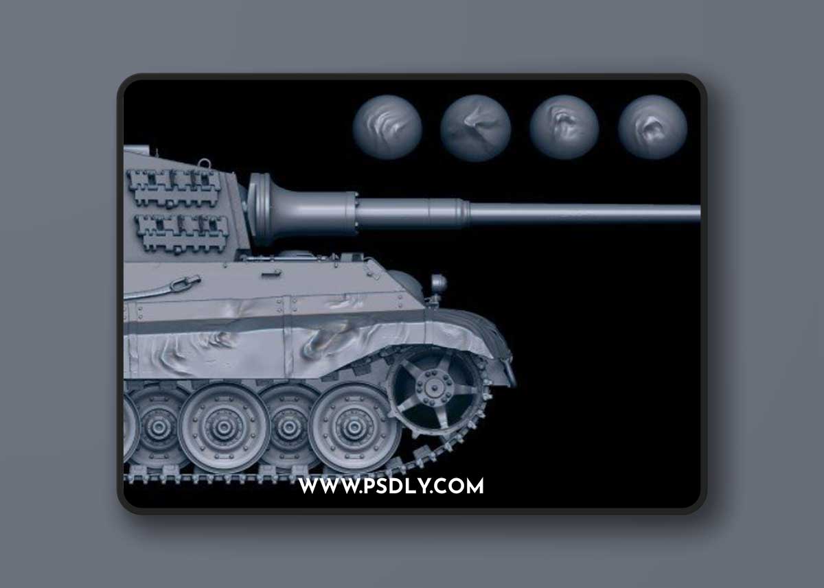 Artstation - Metal Dents Part 2 Brushes for Zbrush (2019+)