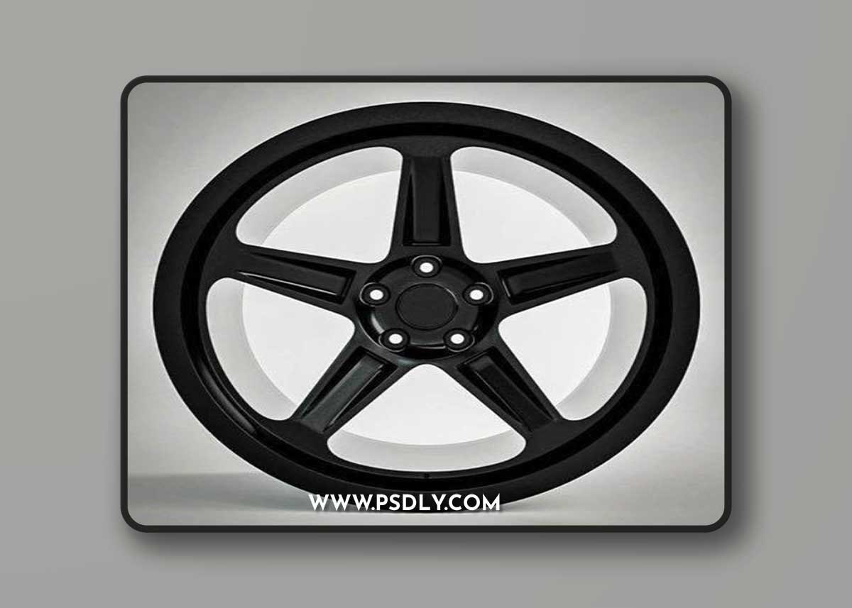 Auto rims Dodge Demon Wheels - 3d model
