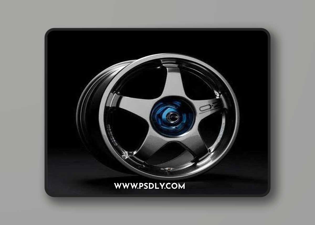 Auto rims O Z Crono Evo - 3d model