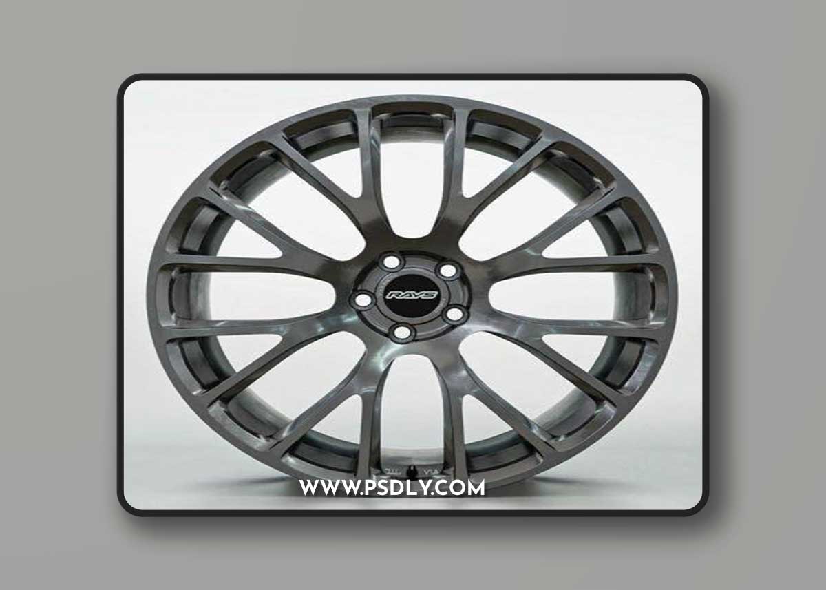 Auto rims Volk Racing G16 - 3d model