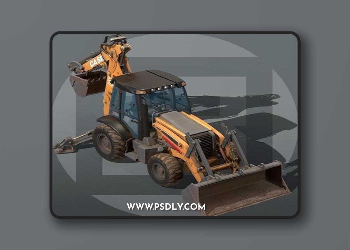 Backhoes - 3d model