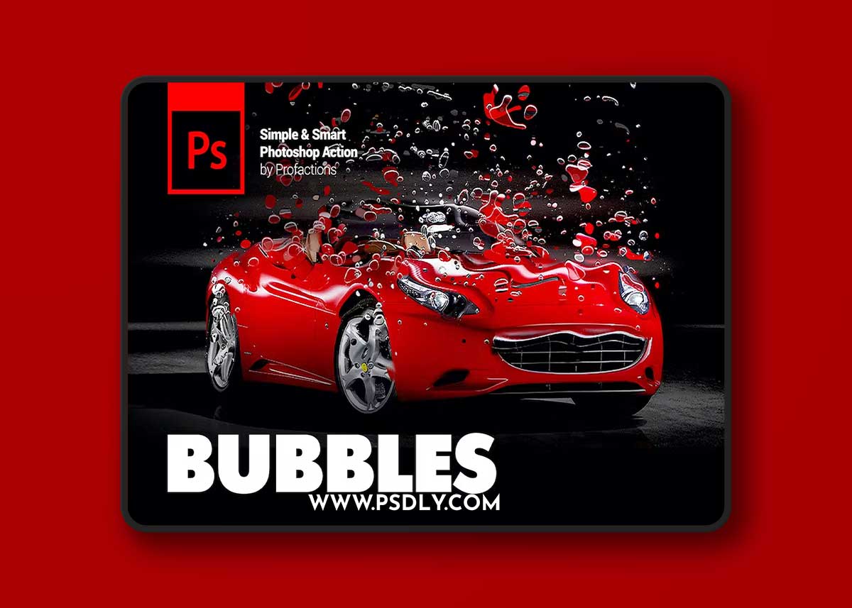 Bubbles Photoshop Action