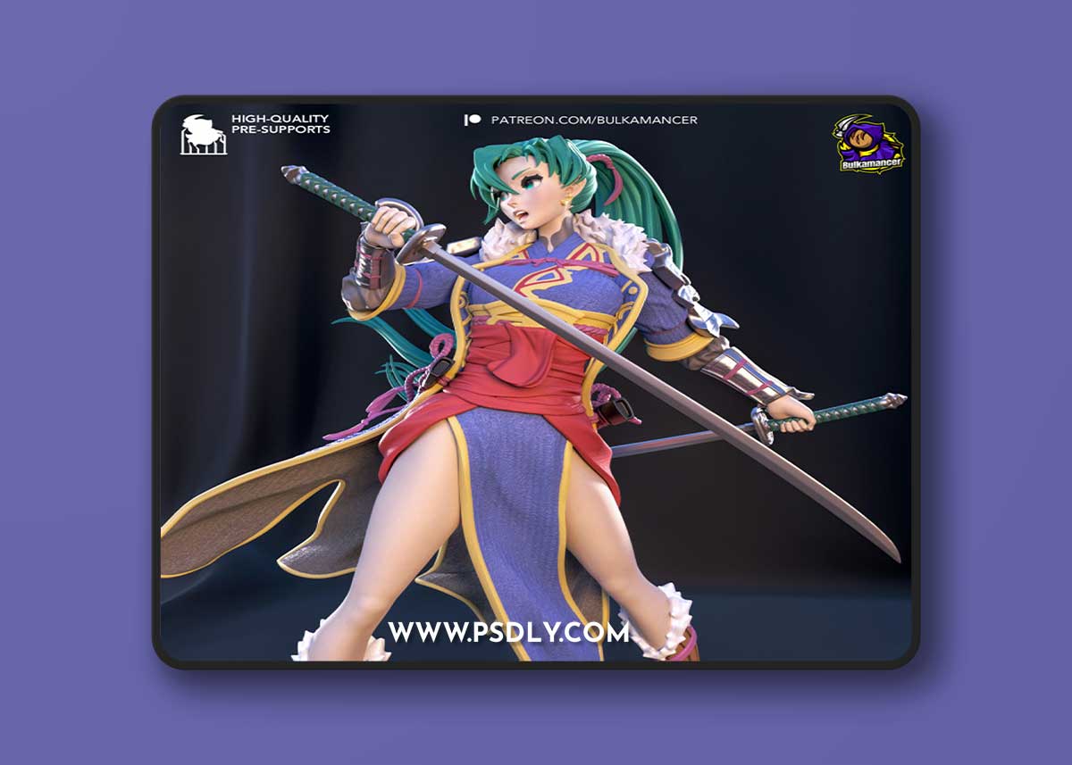 Bulkamancer Sculpts - Blademaster of the Plains – 3D Print Model