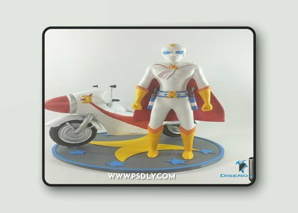 Captain Сentella - Moonlight mask – 3D Print Model