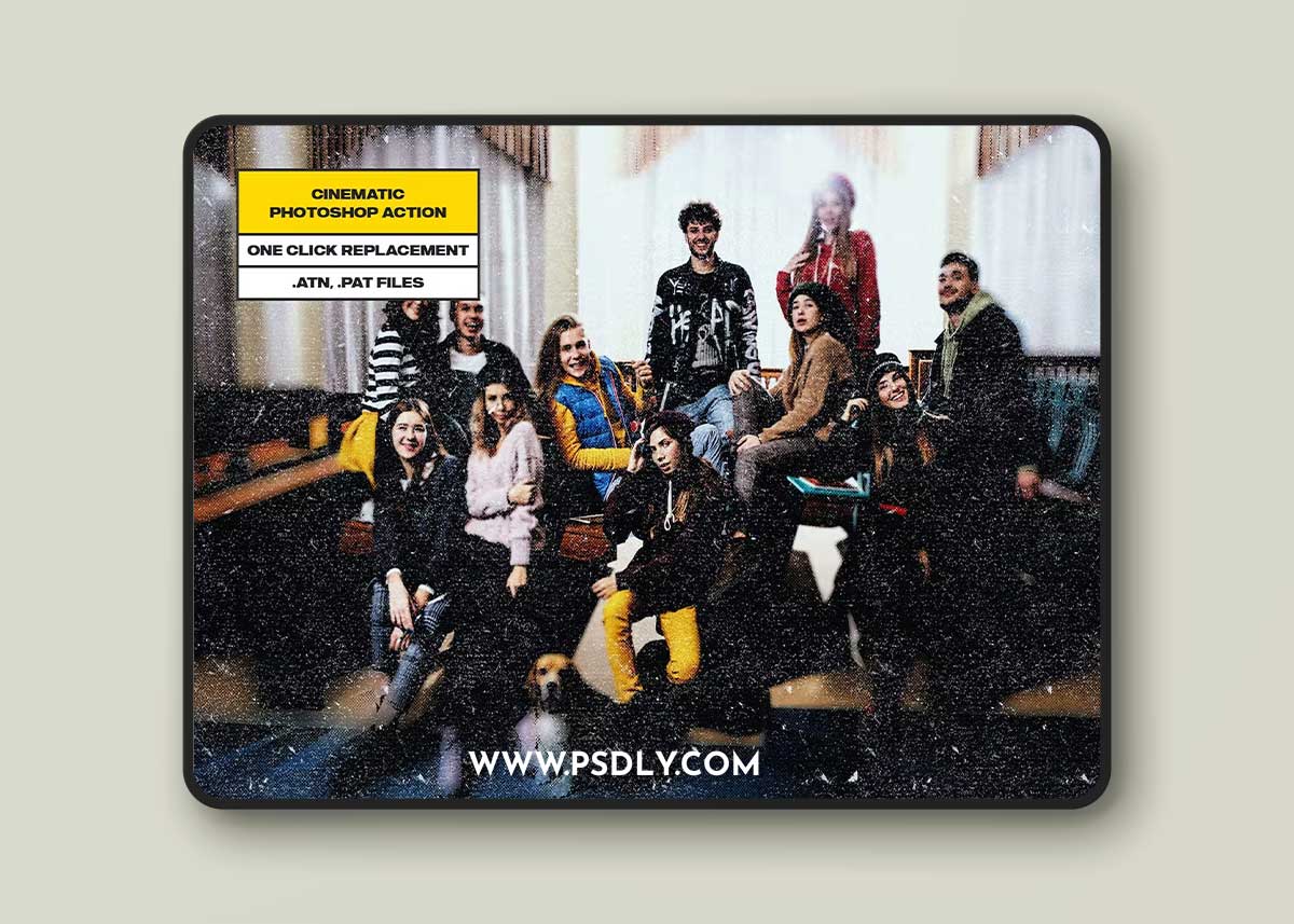 Cinematic Photoshop Action PNE3FCU