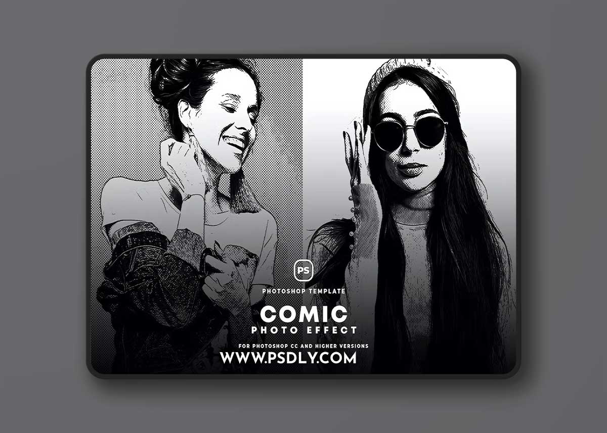 Comic Photo Effect R875QNR