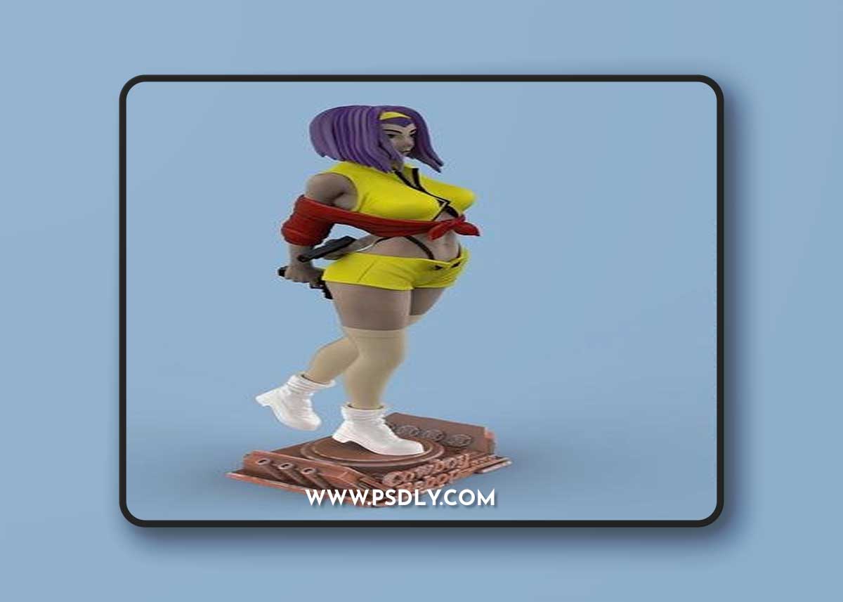 Cowboy Bebop - Faye Valentine – 3D Print Model