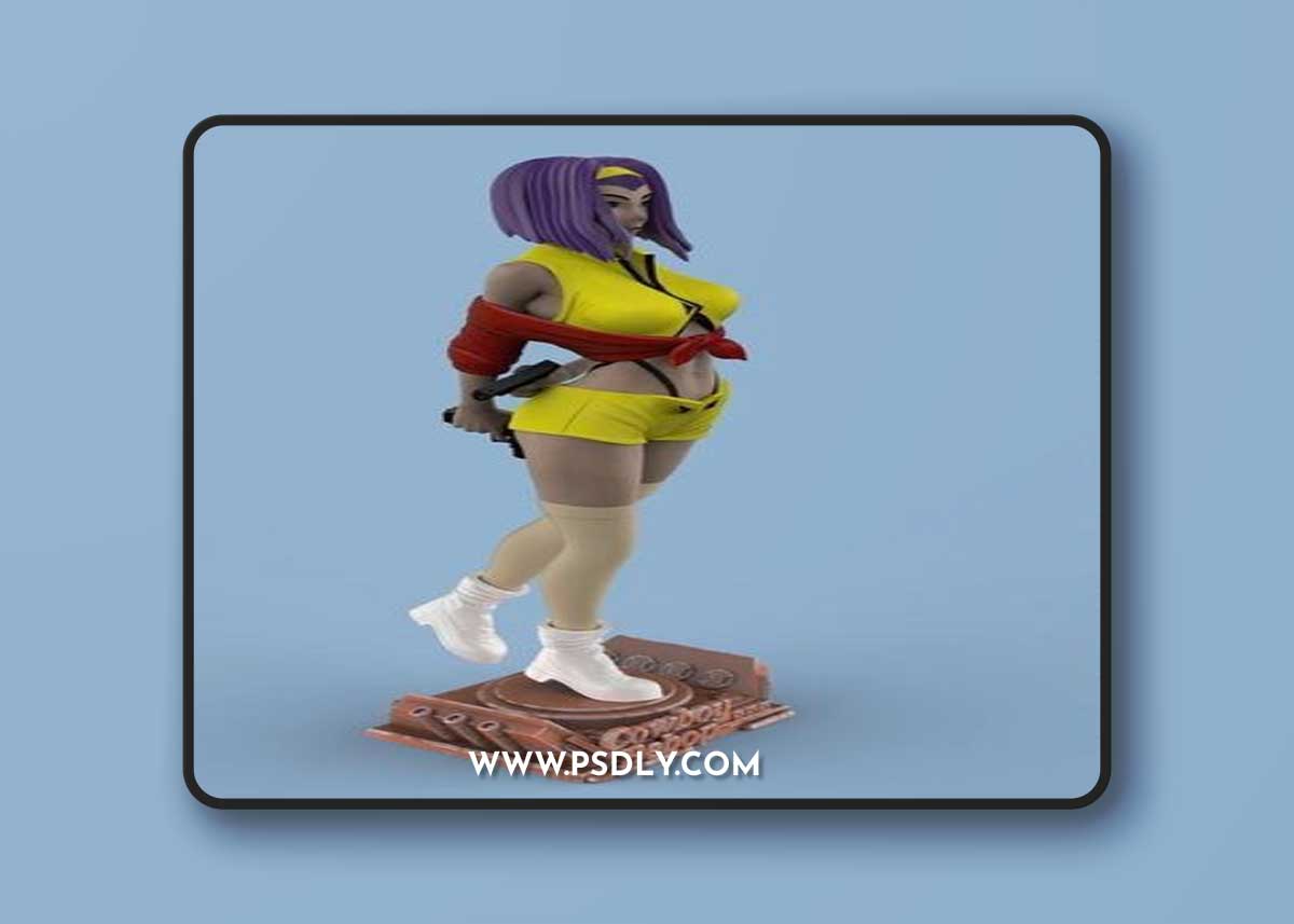 Cowboy Bebop - Faye Valentine – 3D Print Model