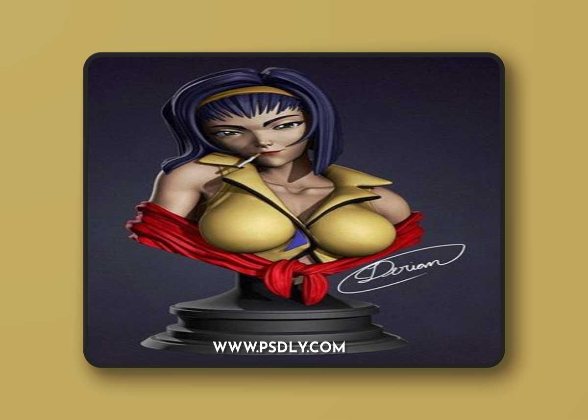 Cowboy Bebop - Faye – 3D Print Model