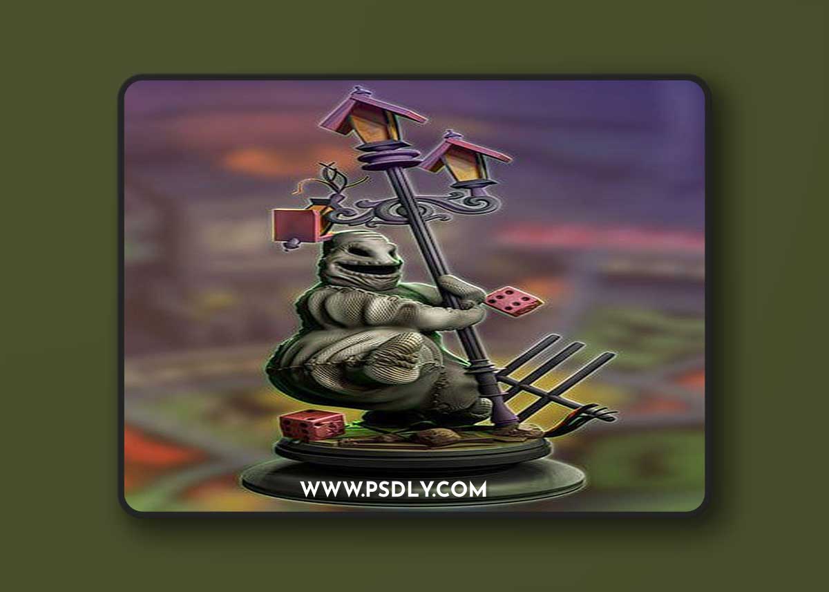 DTR - Oogie Boogie and Zero – 3D Print Model