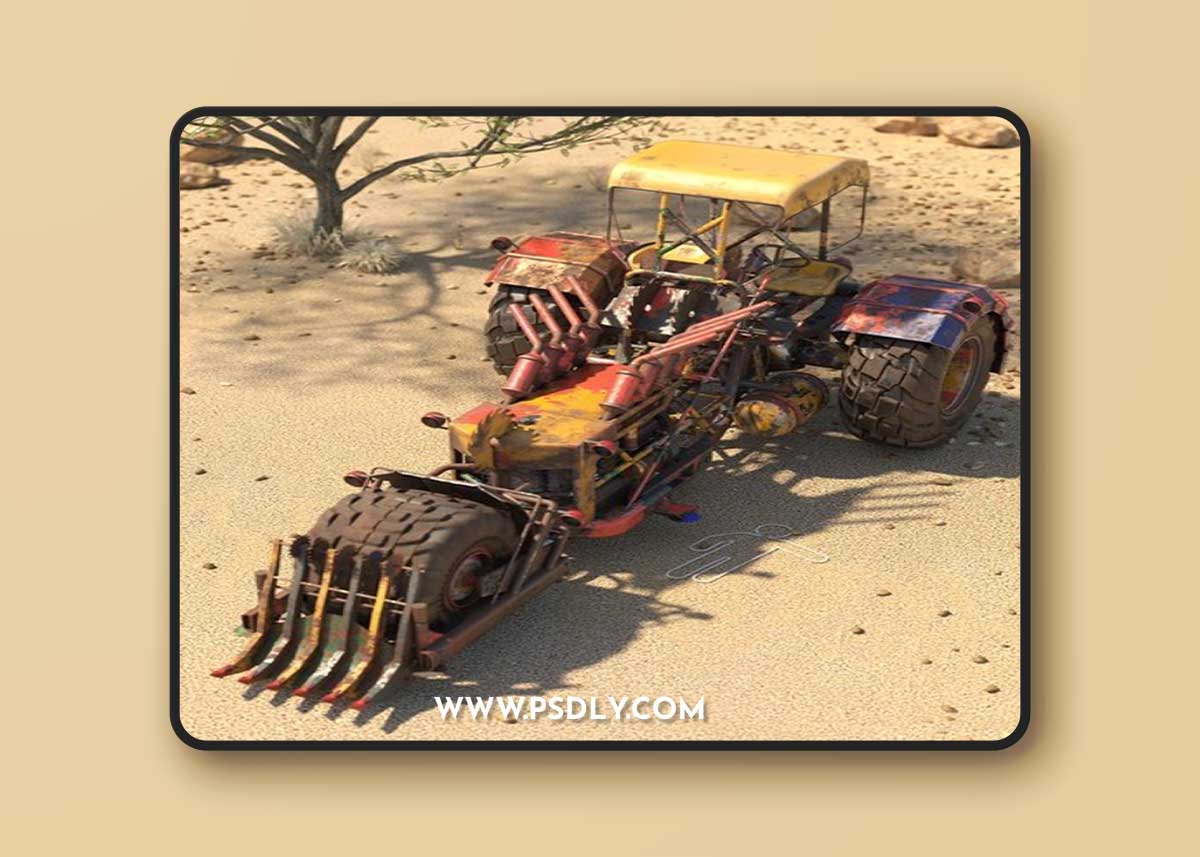 Daz3D Mad Apocalypse Truck