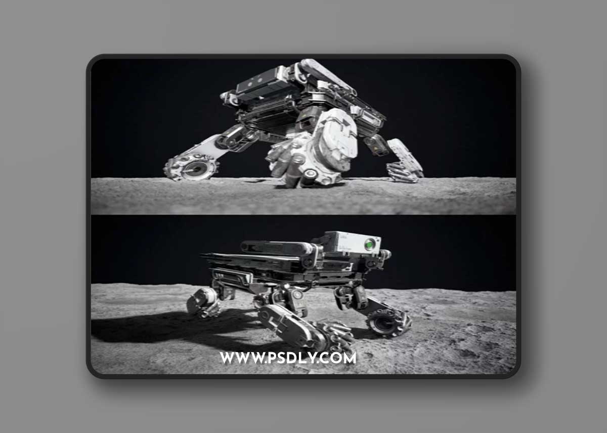 Dynamic Omniterrain Guardian System 3D Model