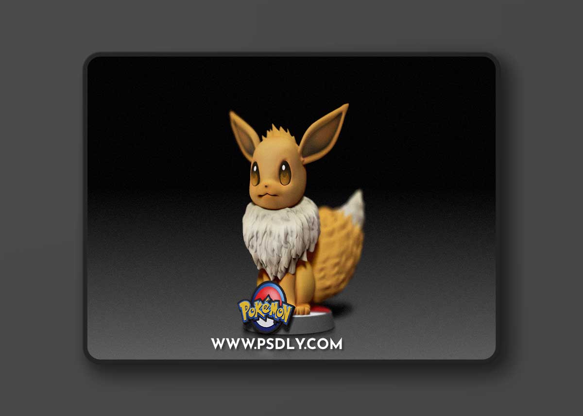 Eevee DS – 3D Print Model