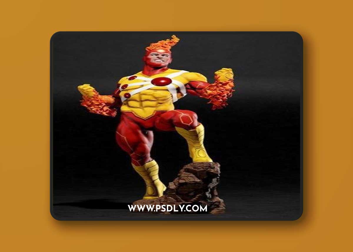 Firestorm Fan Art – 3D Print Model