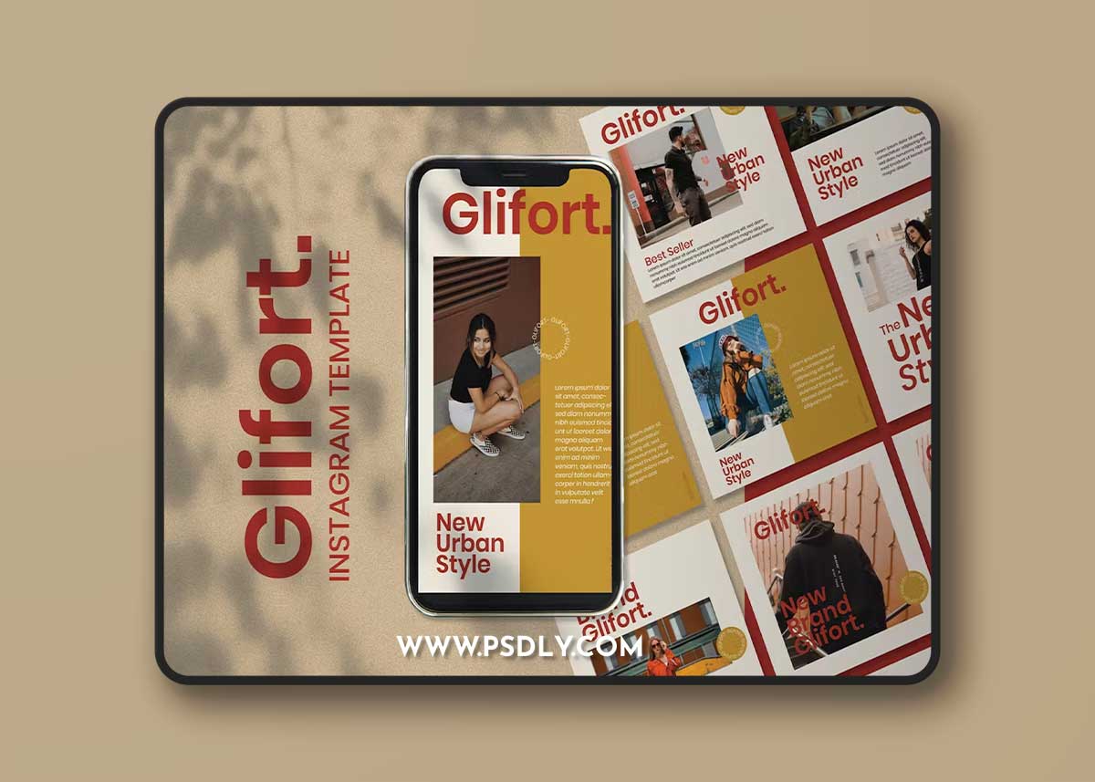 Gilfort Instagram Template Vol.2 TAQ54C6