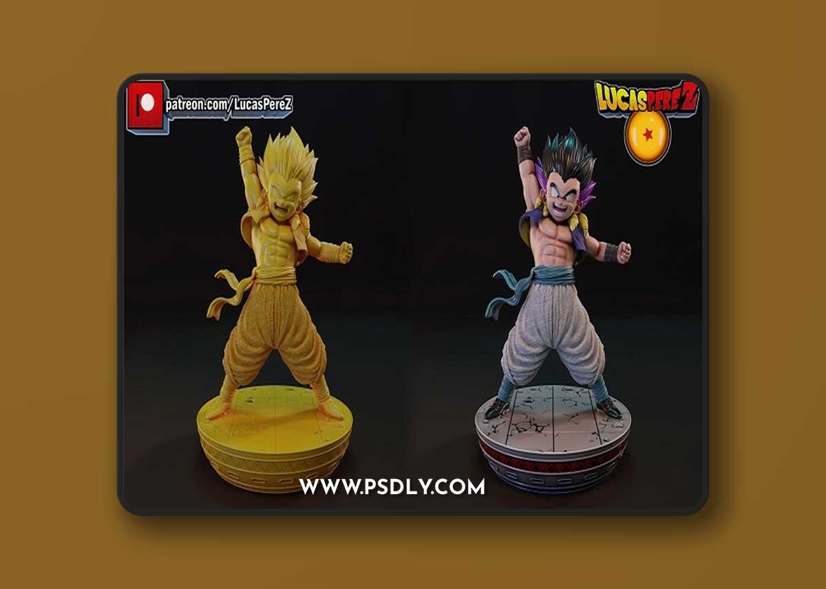 Gotenks Figura and Busto – 3D Print Model