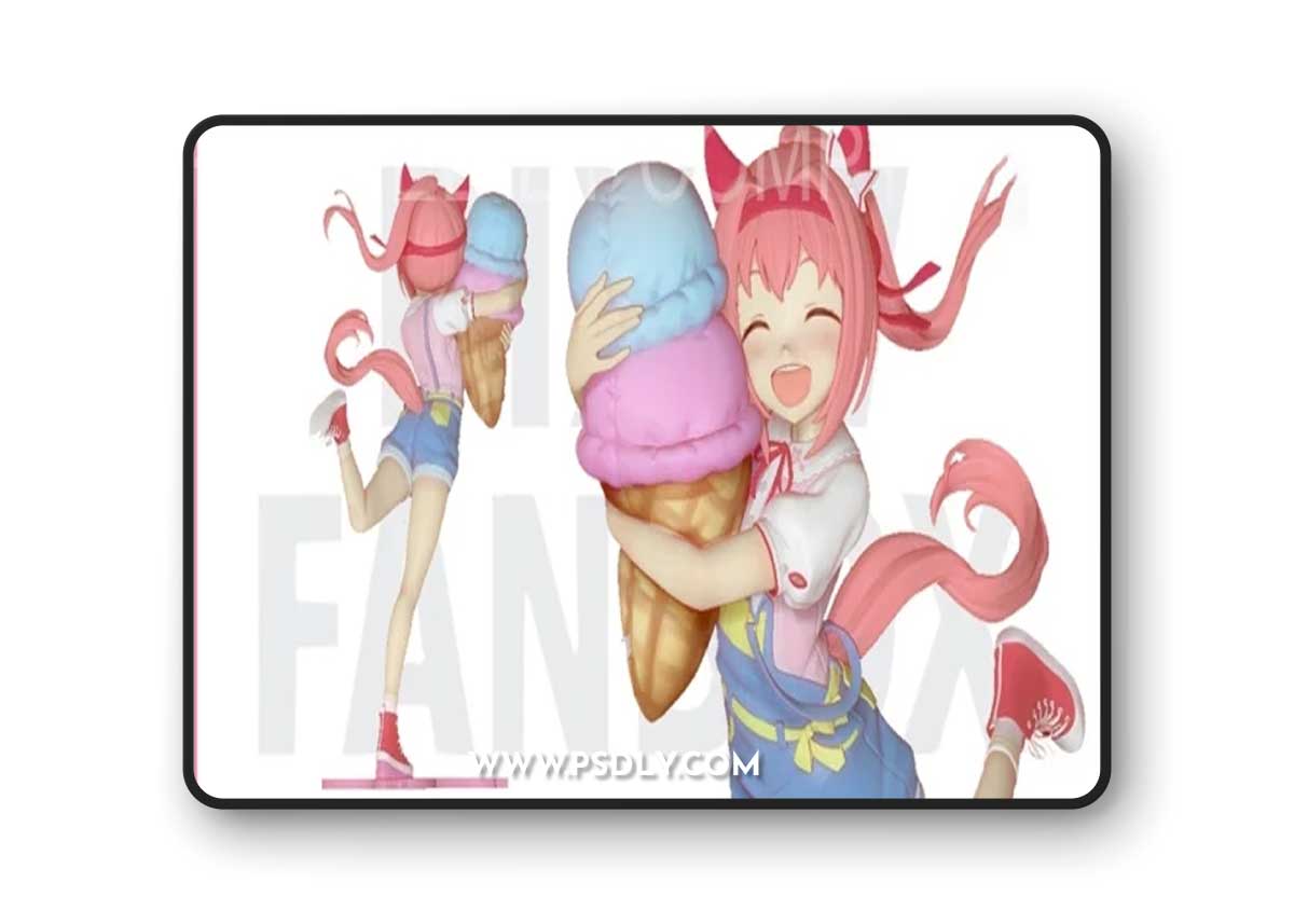 Haru Urara – 3D Print Model