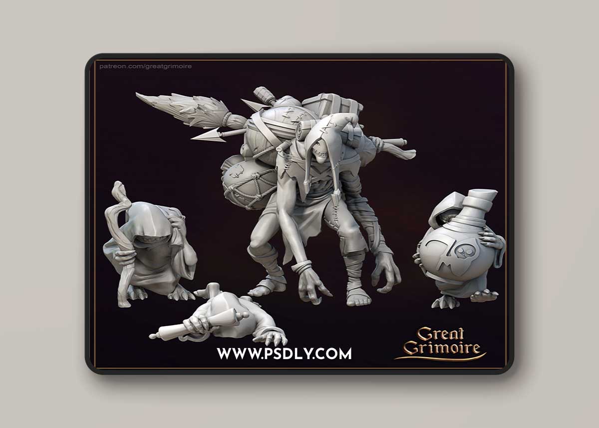 Hoarder of Goods – 3D Print Model