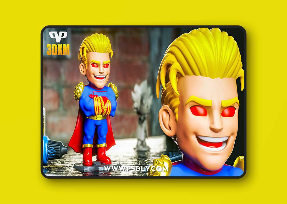 Homelander Chibi – 3D Print Model