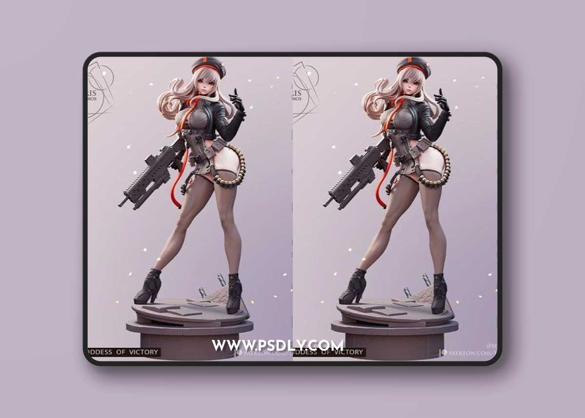 Hybris Studios - Rapi - Nikke Goddess Of Victory – 3D Print Model