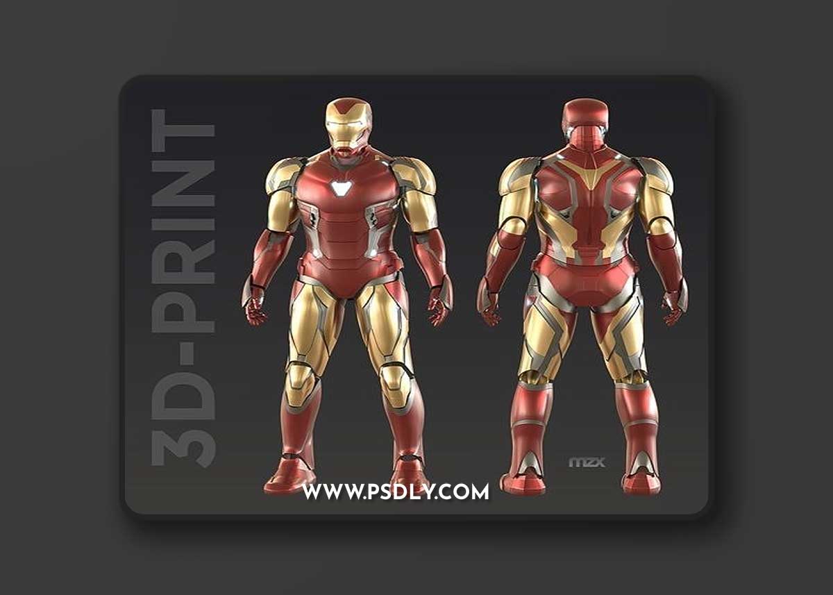Iron Man - Mk 85 – 3D Print Model