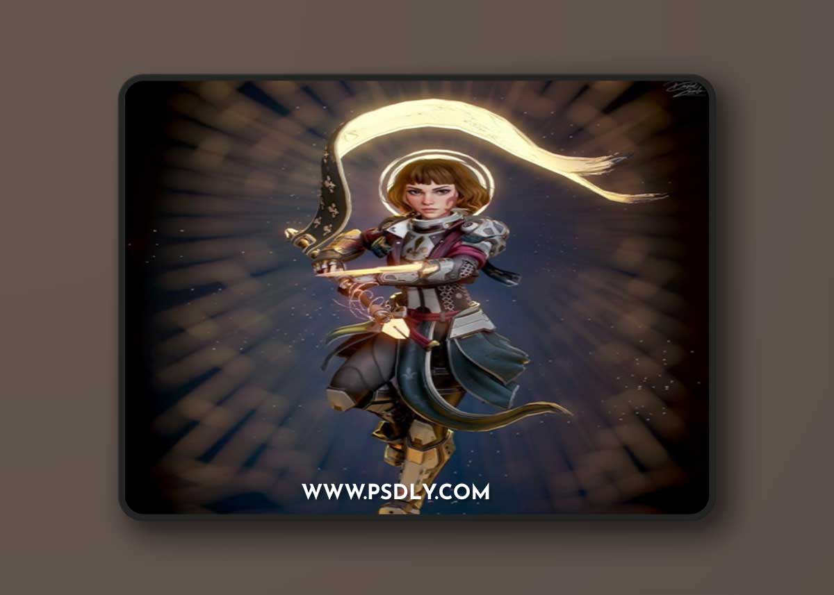 Jeanne d’Arc 3d Model