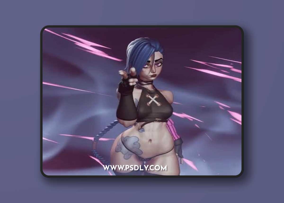 Jinx - Rushzilla – 3D Print Model