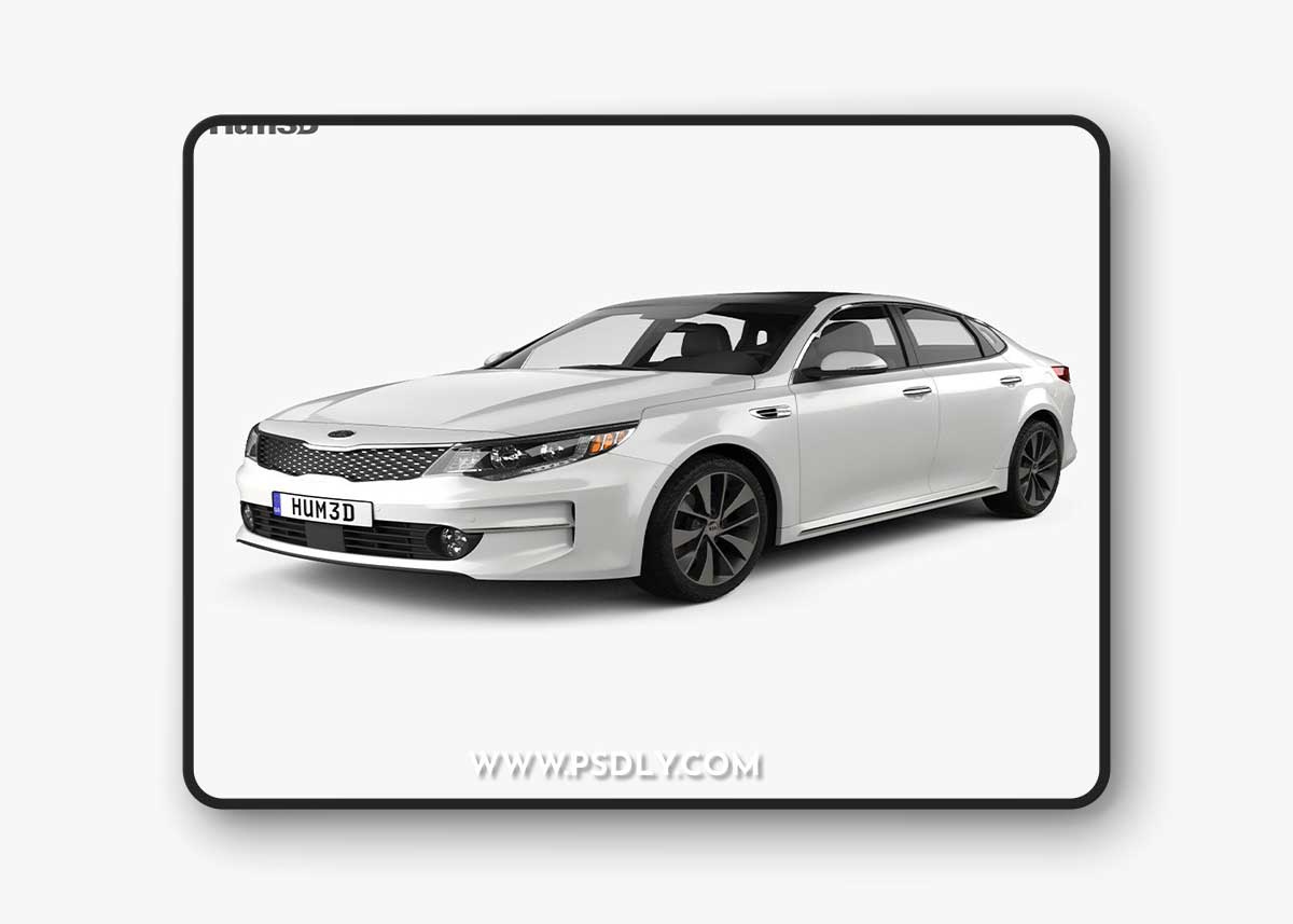 Kia K5 2019 3D Model