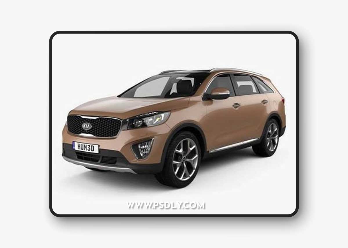 Kia Sorento UM 2015 - 3d model