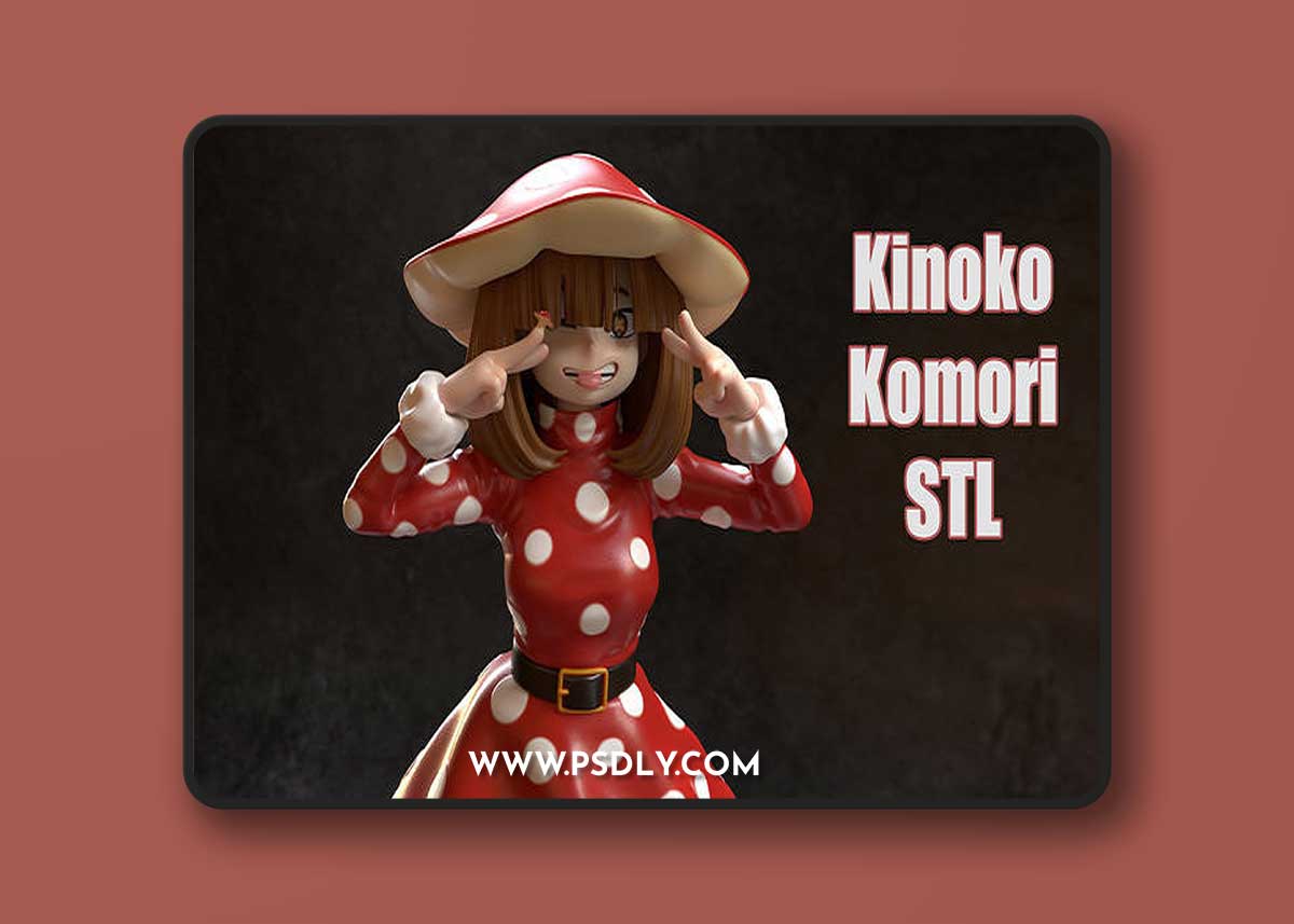 Kinoko Komori – 3D Print Model