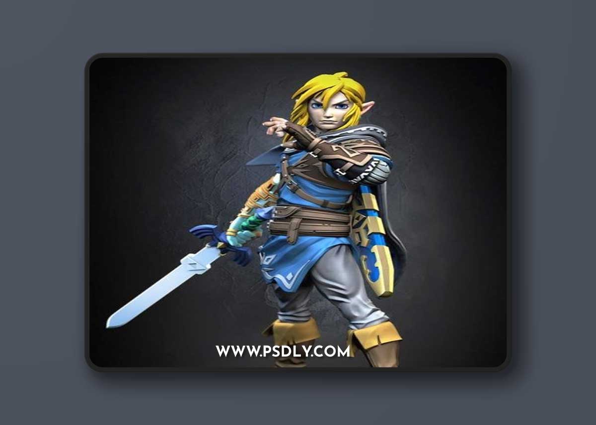 Link Fanart – 3D Print Model