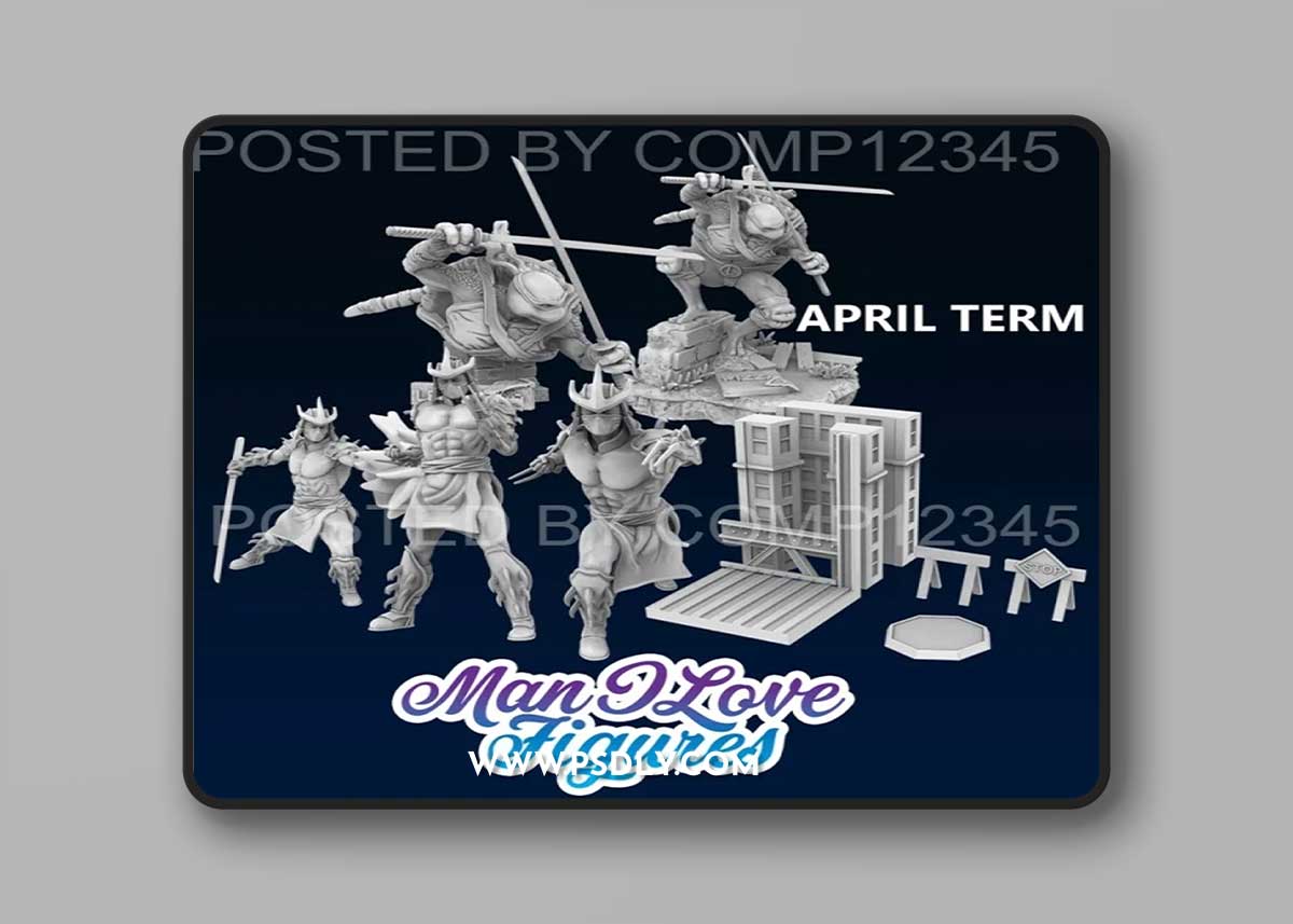 Man I Love Figures - Term 007 – 3D Print Model