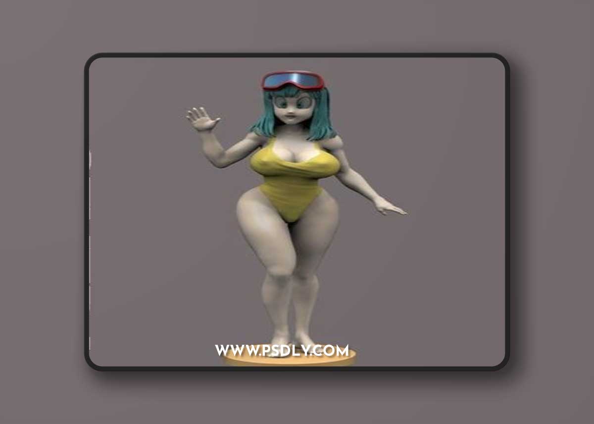 Maron Dragon Ball Z – 3D Print Model