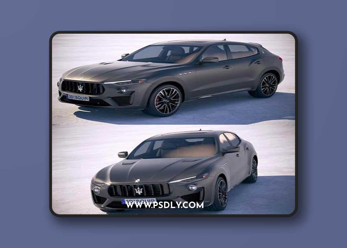 Maserati Levante Trofeo 2019 - 3d model