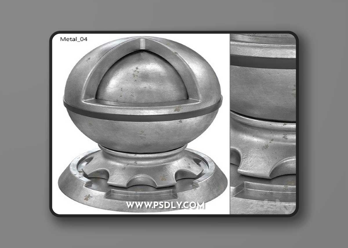 Metal Set 3d model