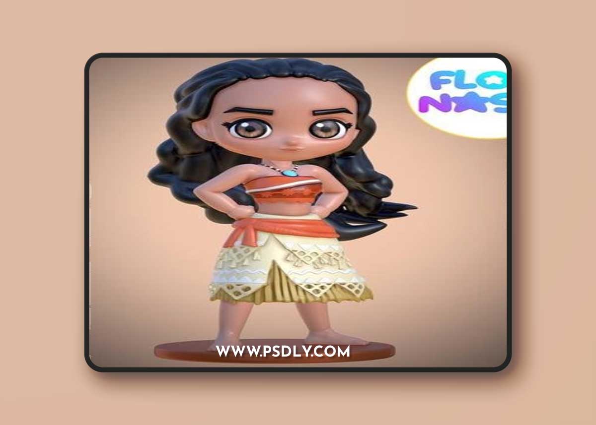 Moana – 3D Print Model