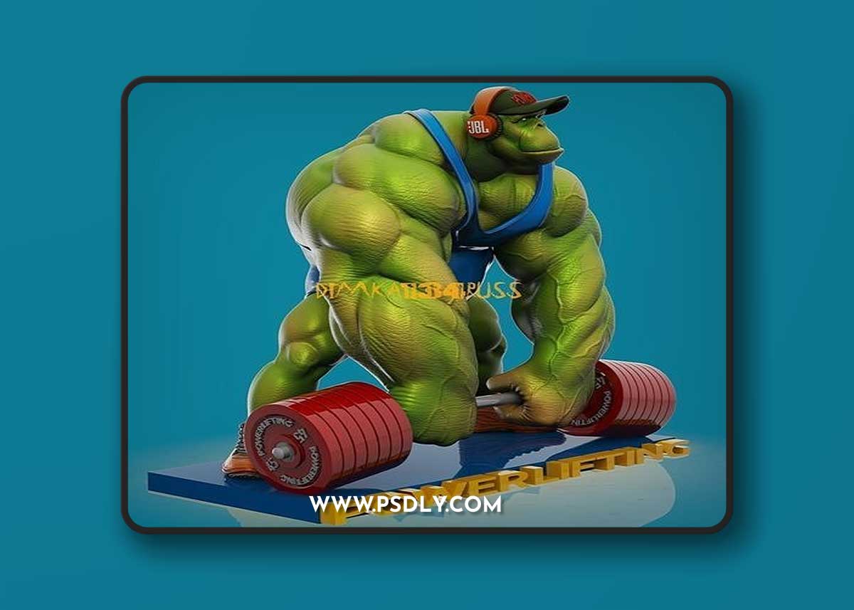 Monkey Hulk – 3D Print Model