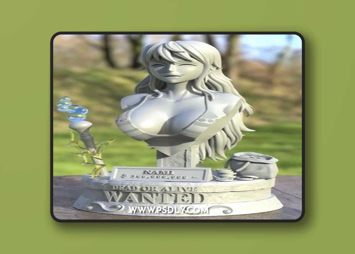 Nami Bust - myAnimate – 3D Print Model