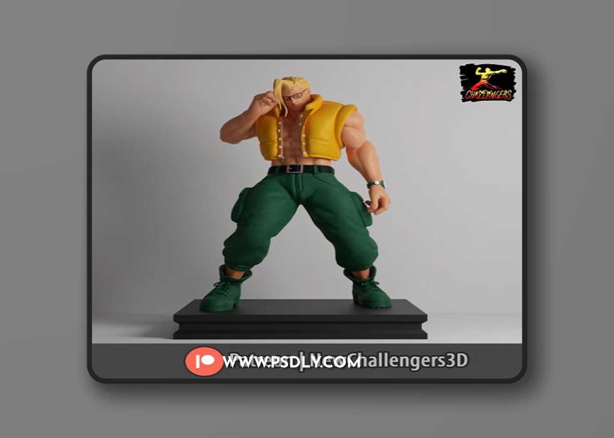New Challengers - Charlie Nash – 3D Print Model