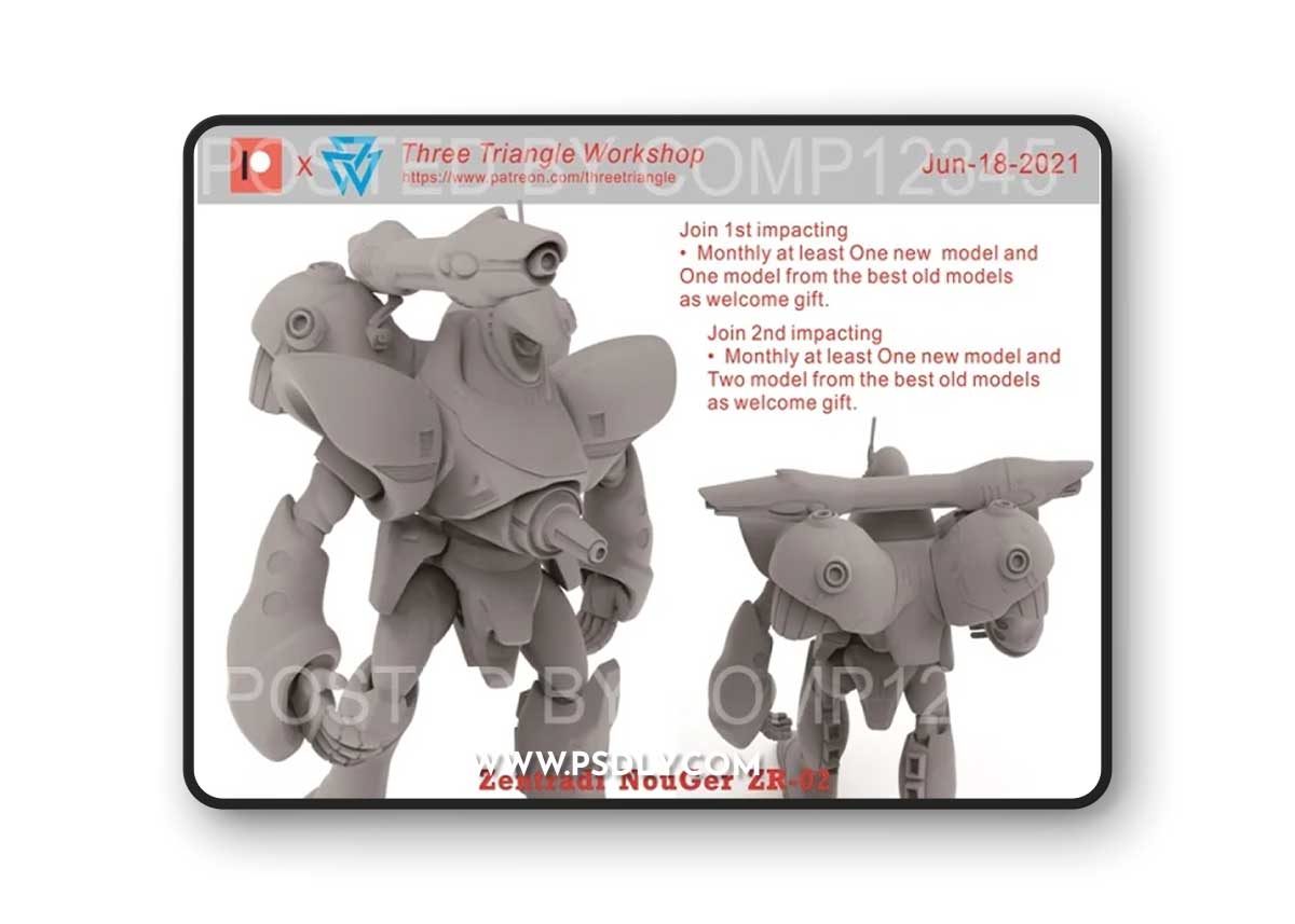 NouGer – 3D Print Model