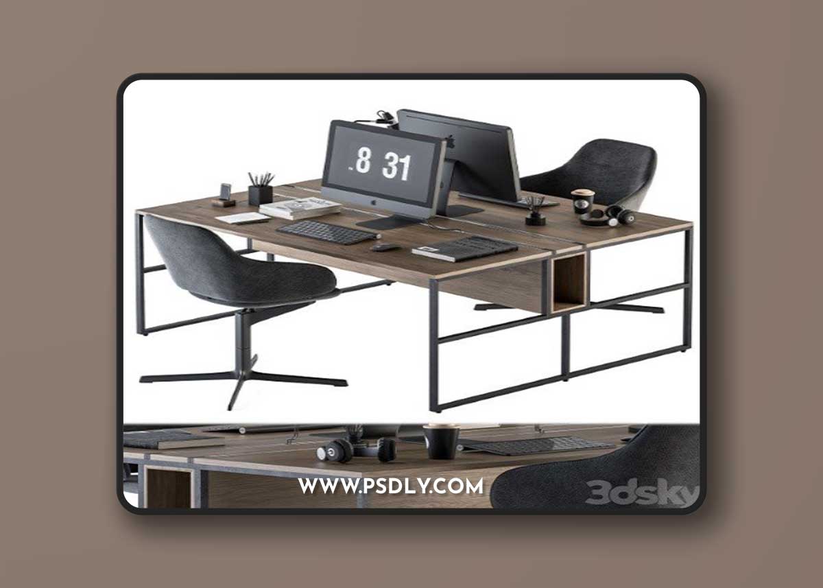 Office Furniture Employee Set 26