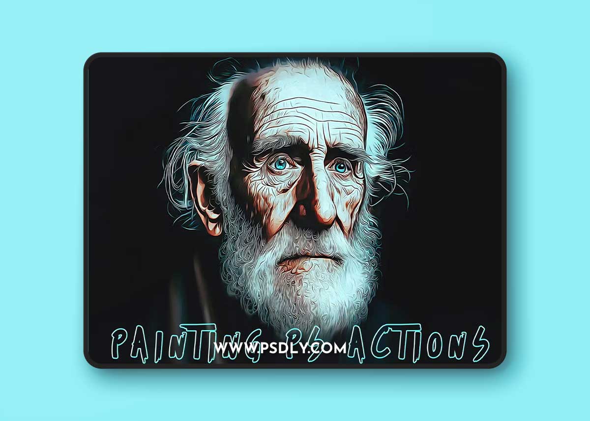 Painting Photoshop Actions RT6GGMU
