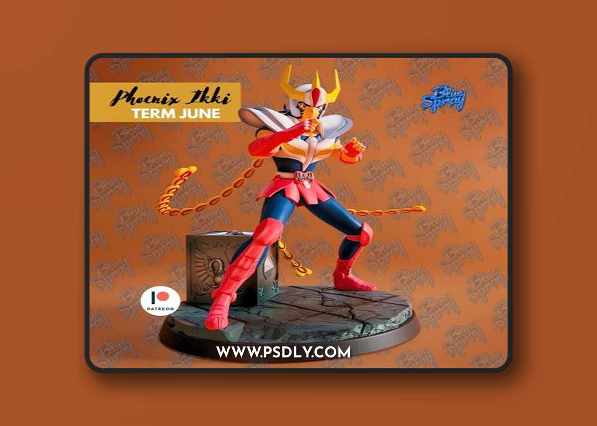 Phoenix ikki Sculpture – 3D Print Model