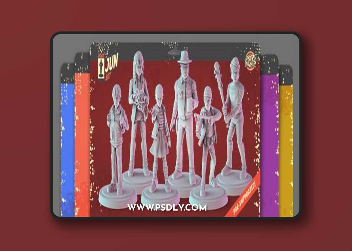 Pop Minis June 2023 – 3D Print Model