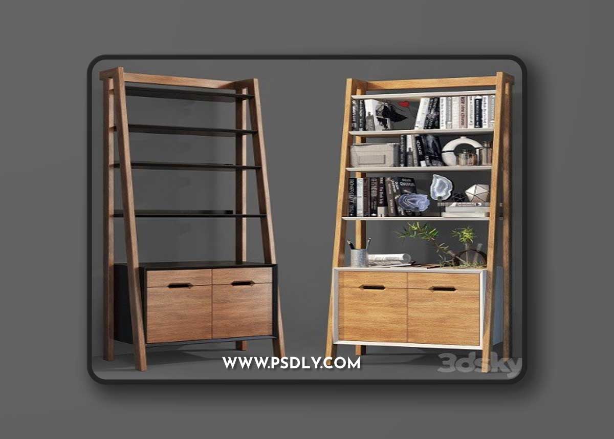 Pro 3DSky - Shelving Cupboard Angle Krawell