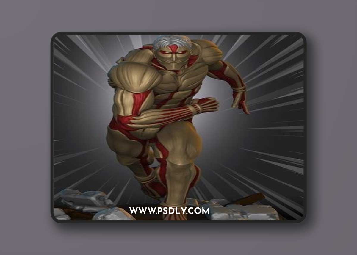 Reiner Armored Titan - Shingeki no Kyojin – 3D Print Model